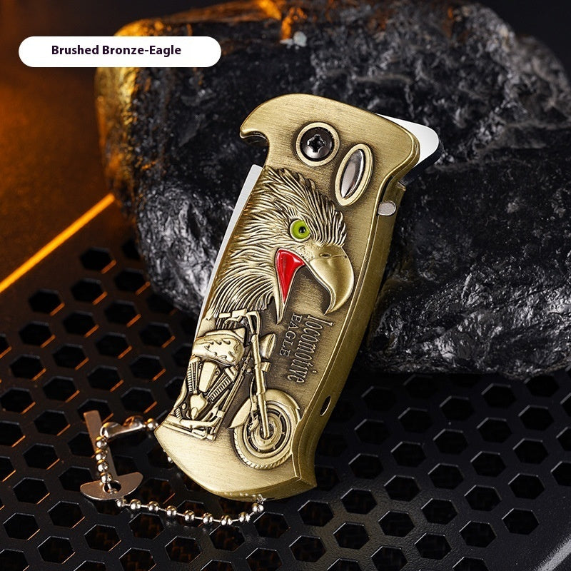 Multi-functional Metal Windproof Lighter Creative Knife