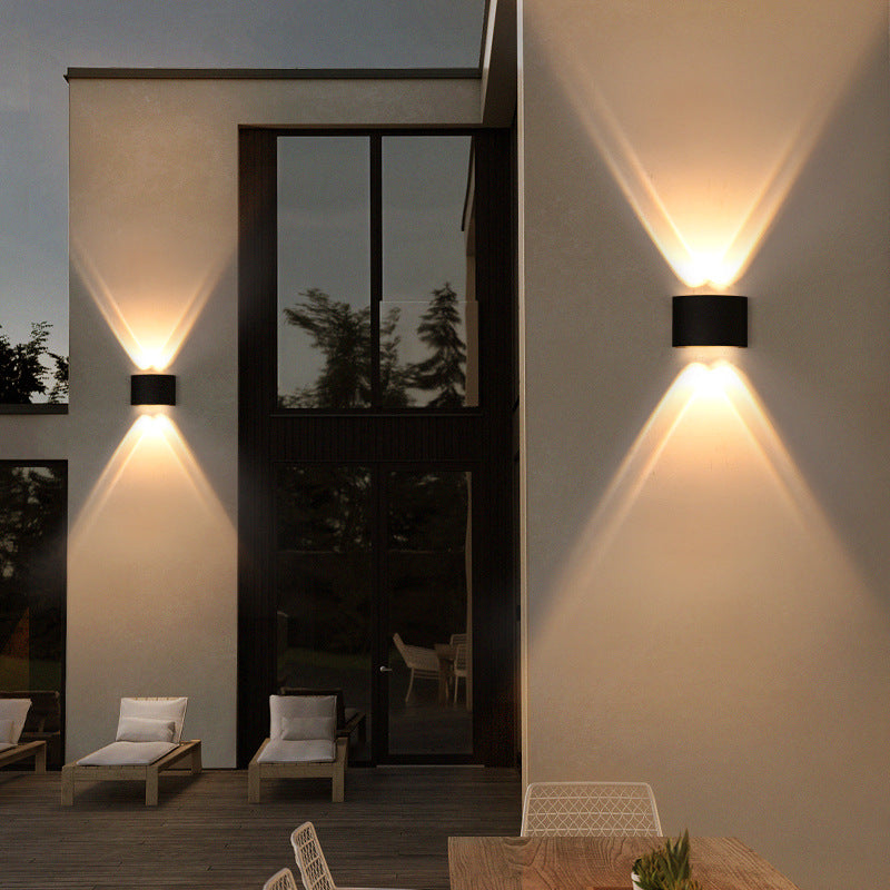 Outdoor Waterproof Led Wall Lamp Balcony Light Hotel