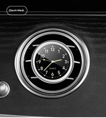 1pc Glow Decorative Clock Car Clock Mini Quartz Analog Car Dashboard Time Stick-On Clock Watch for Car Decoration Exclusive