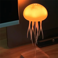 Jellyfish Mood Lamp LED Jellyfish Night Light Portable Jellyfish Lamp Jellyfish Decorations Smart Table Lamp For Bedside Desk