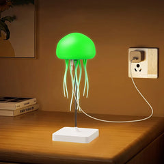 Jellyfish Mood Lamp LED Jellyfish Night Light Portable Jellyfish Lamp Jellyfish Decorations Smart Table Lamp For Bedside Desk