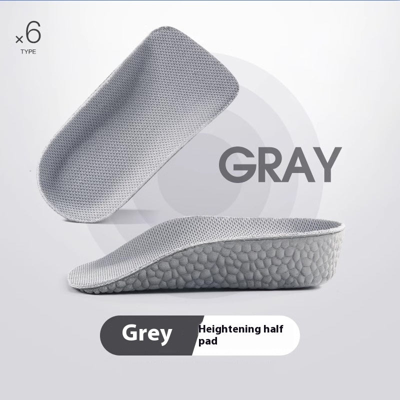 Seven-point Height Increasing Insole Female Invisible Not Tired Feet Not Collapse Small Artifact