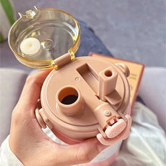 316 Stainless Steel Insulated Mug For Men And Women With Straw, Dual Purpose Drinking Cup, Large Capacity Portable Thermos