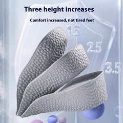 Seven-point Height Increasing Insole Female Invisible Not Tired Feet Not Collapse Small Artifact