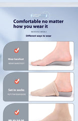 Seven-point Height Increasing Insole Female Invisible Not Tired Feet Not Collapse Small Artifact